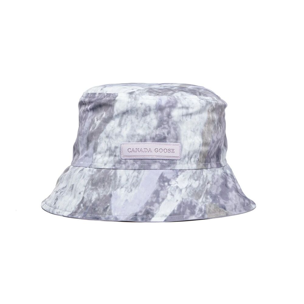 CANADA GOOSE Bucket Hat Purple Camo Reversible Nylon HORIZON Unisex $225